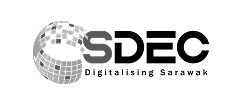 Sarawak Digital Economy Corporation Berhad grey logo